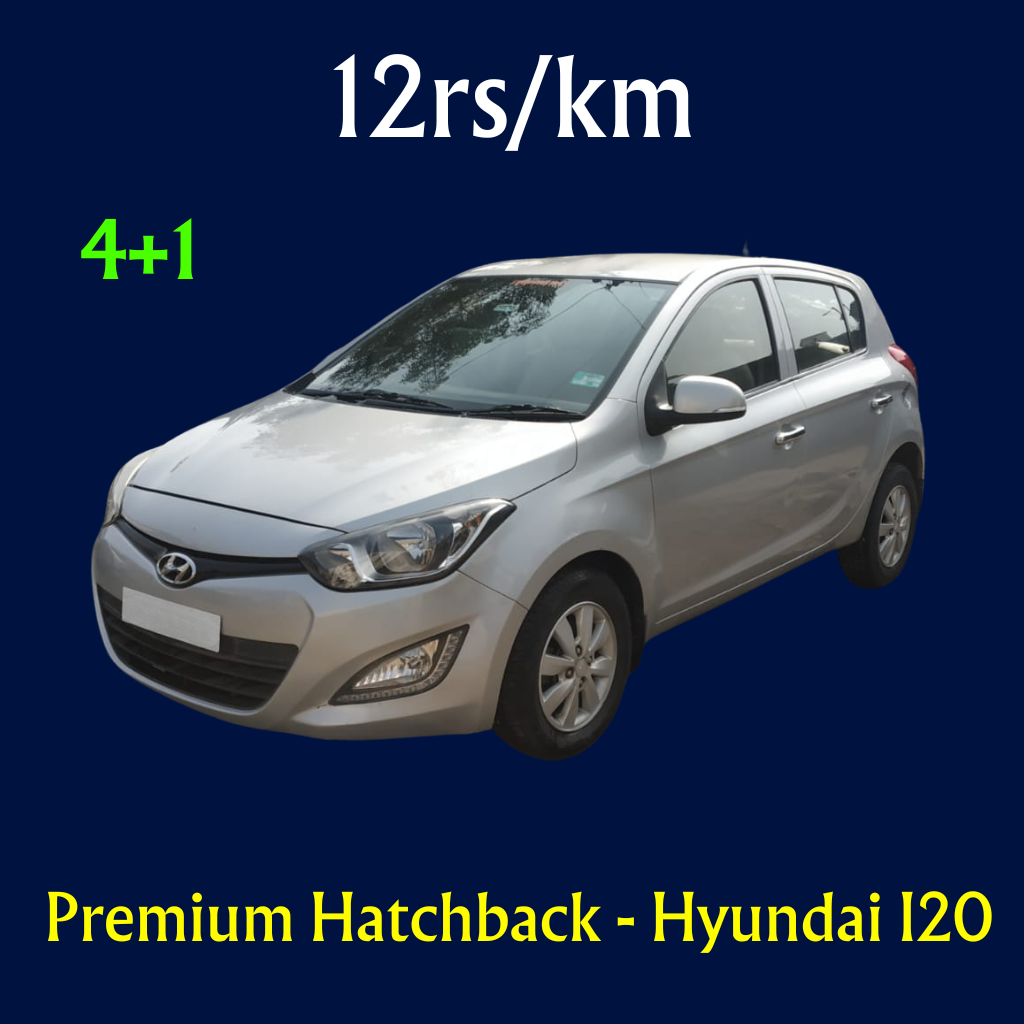 Car Rental Services - Premium Hatchback Fleet - Hyundai I20