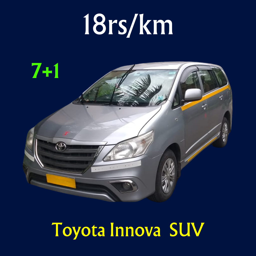 Car Rental Services - Premium SUV Fleet - Toyota Innova