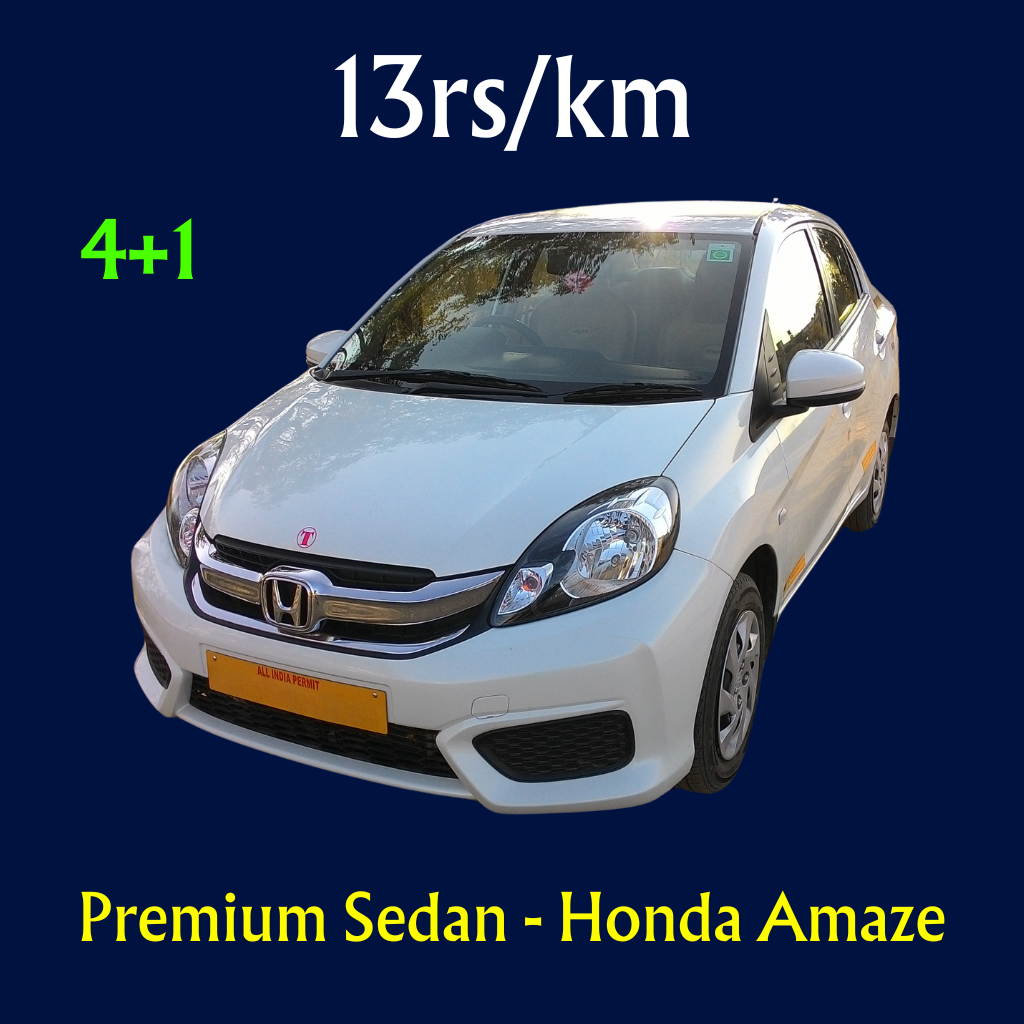 Car Rental Services - Premium Sedan Fleet - Honda Amaze